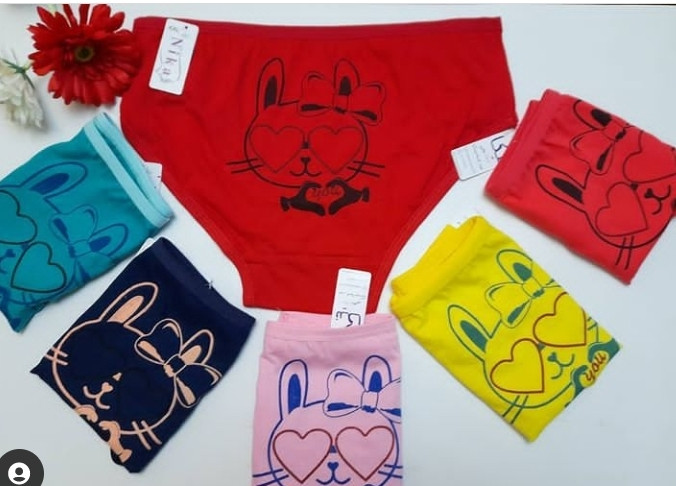 شورت نخی دخترانه سایز دوایکس