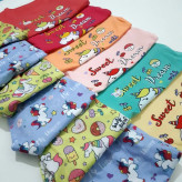 تیشرت و شلوارک پنبه ای دخترانه طرح یونیکورن مناسب برای 9 ماه تا 2 سالگی سایز بندی ۳۵ و ۴۰