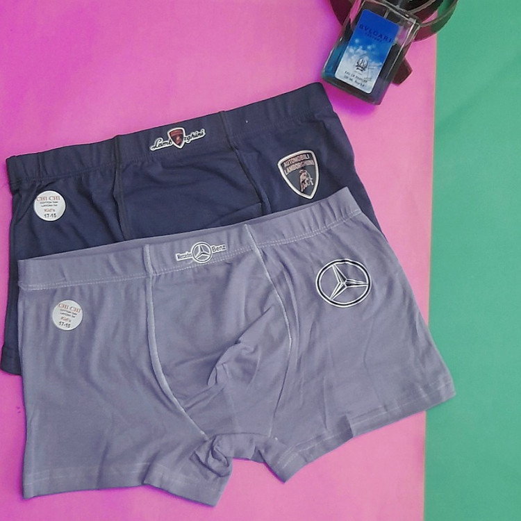 شورت پسرانه پادار نخ پنبه مناسب ۱۵ تا ۱۷ سال