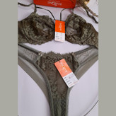 ست سوتین شورت برند بارونه سایز ۷۵ ۸۵۹۰ جنس دانتل حریر فنردار سفارش اروپا