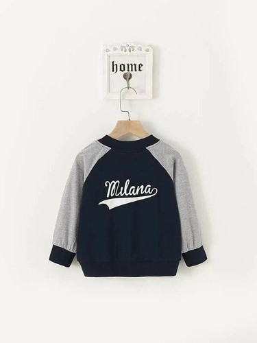 خرید بامبر جاکت پنبه پسرانه طرح لباس فرم بیسبالی سایز 40 تا 60 مناسب سن 2 الی 7 سال