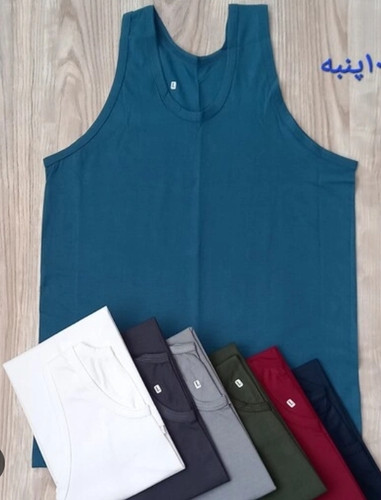 خرید زیرپوش رکابی مردانه بیژن - رنگی، نخی و پنبهای | سایز XL و XXL