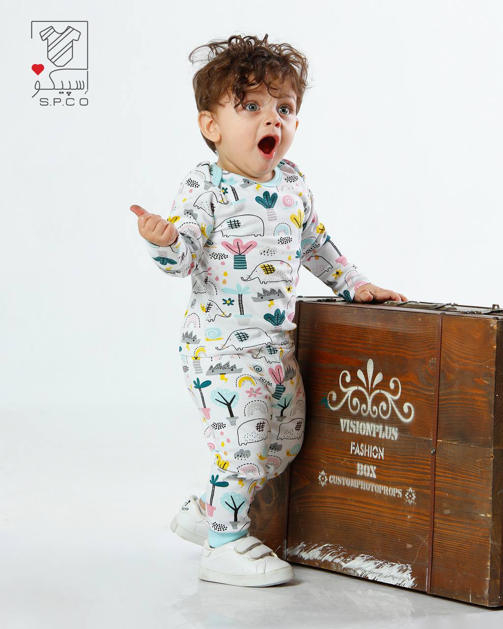 خرید لباس سرویس باز نوزادی پنبه تیفانی مناسب دختر و پسر سایزبندی نوزاد تا 1سال