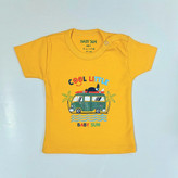 خرید لباس سرویس تکه باز پنبه نوزادی پسرانه طرح فولکس سایز 1 تا 4 مناسب نوزاد تا 18 ماه