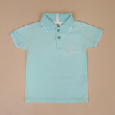 پولوشرت پسرانه پنبه ای یقه دودکمه بنتون سایز بندی 35 تا 45 مناسب 1 تا 4 سال رنگبندی دارد