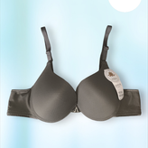 سوتین اسفنجی سوزنی مدل ماساژوری طوسی