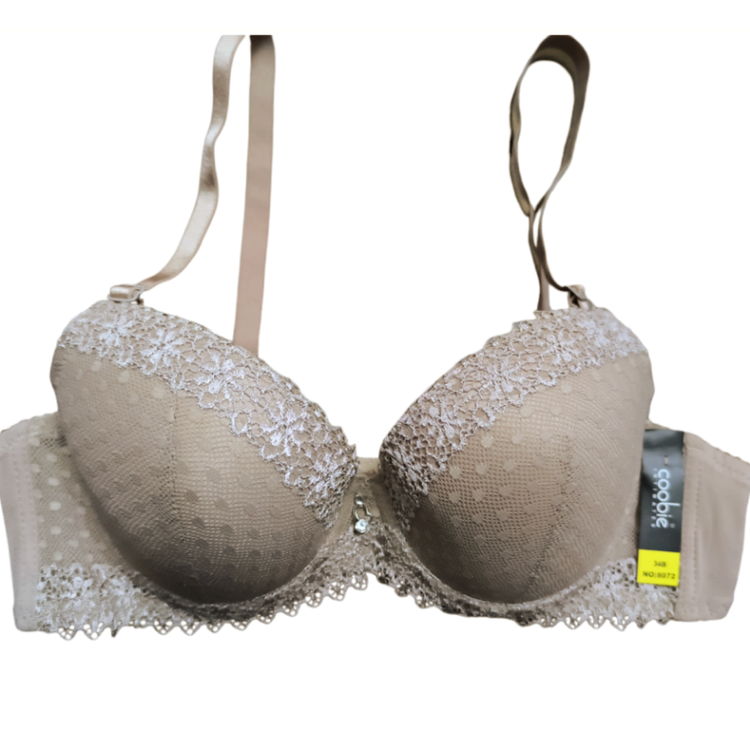 سوتین فنر دار اسفنجی نسکافه ای