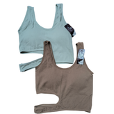 نیم تنه کبریتی برند اکسیلونگ جنس نخی کبریتی سایز فری قهوه ای، سدری