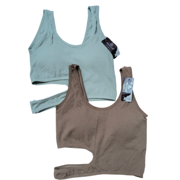 نیم تنه کبریتی برند اکسیلونگ جنس نخی کبریتی سایز فری قهوه ای، سدری