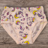 شورت دخترانه اسب تک شاخ لبهی گلبهی