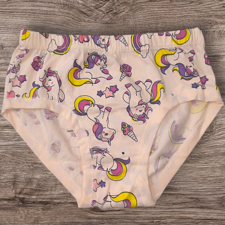 شورت دخترانه اسب تک شاخ لبهی گلبهی