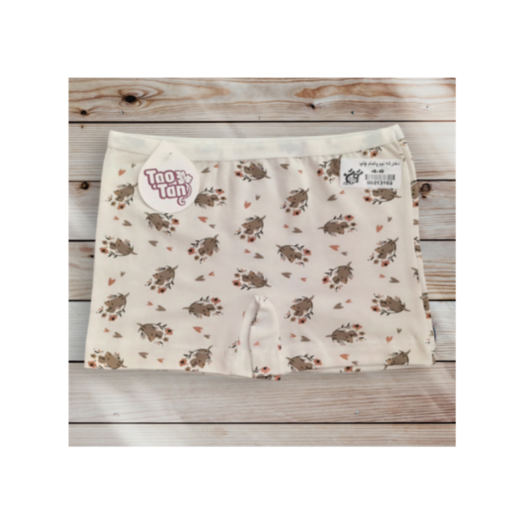 شورت پادار دخترانه نخی