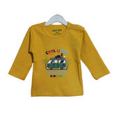 خرید لباس سرویس تکه باز پنبه نوزادی پسرانه طرح فولکس سایز 1 تا 4 مناسب نوزاد تا 18 ماه