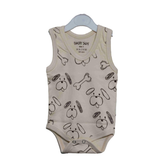 سرویس باز پنبه پسرانه طرح هاپو سایزبندی 1 تا 4 مناسب نوزاد تا 18 ماهگی رنگ مطابق تصویر