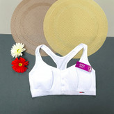 نیم تنه جلو دکمه دار وارداتی سفید