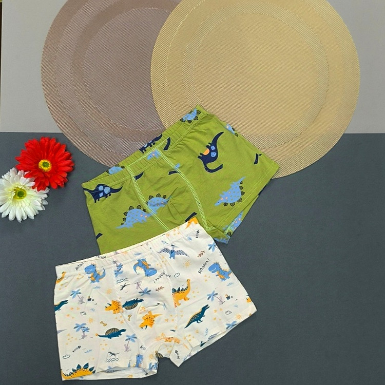 شورت پسرانه کرم وسبز