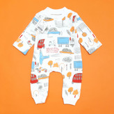 خرید سرهمی پنبه وارداتی چاپ نقاشی مناسب نوزاد 3 تا 9 ماه با بهترین قیمت از پوشاک بی بی ست