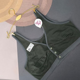 نیم تنه جلو دکمه زیتونی