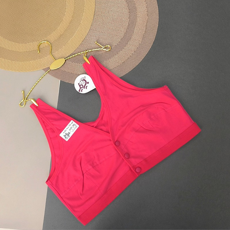 نیم تنه جلو دکمه سرخابی