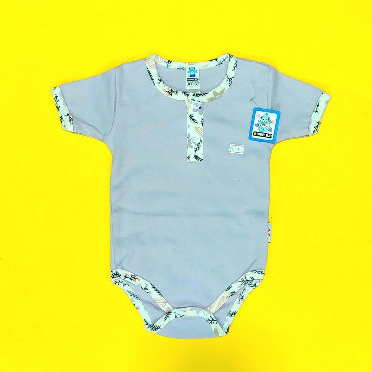 خرید سرویس باز دخترانه پنبه بی بی سان طرح یاسی سایزبندی 0 تا 3 مناسب بدو تولد تا یکسالگی