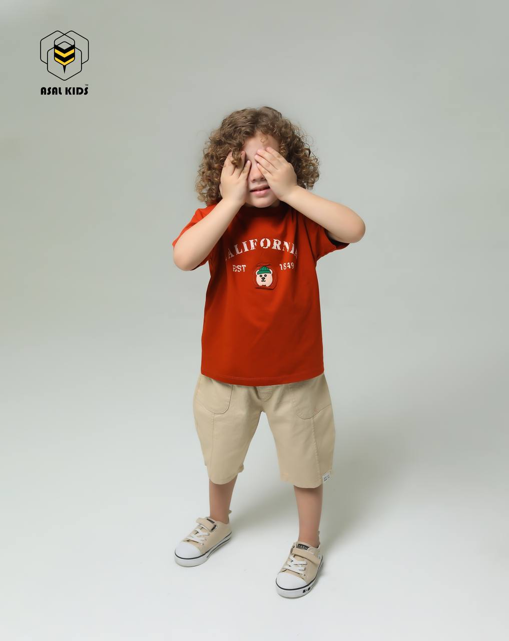 تیشرت و شلوارک پنبهای بچگانه با چاپ کالیفرنیا | خرید آنلاین با بهترین قیمت