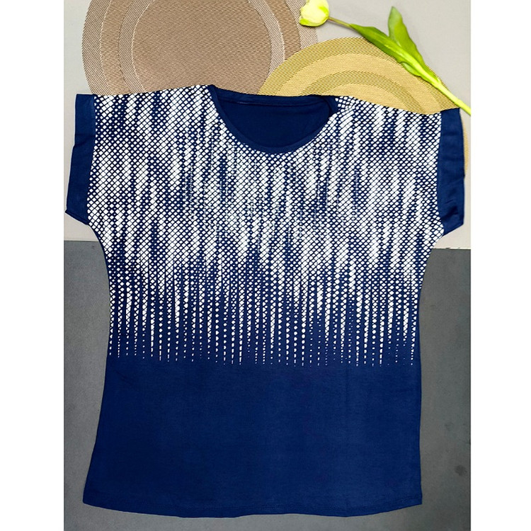 تیشرت ویسکوزنگینی سورمه ای