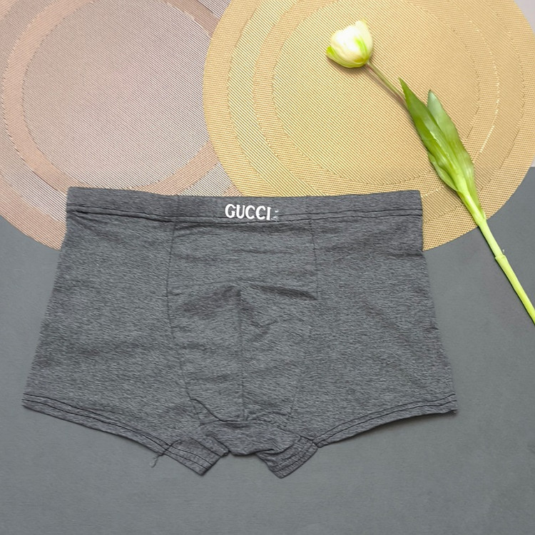 شورت پادار مردانه نخی ملانژ ذغالی