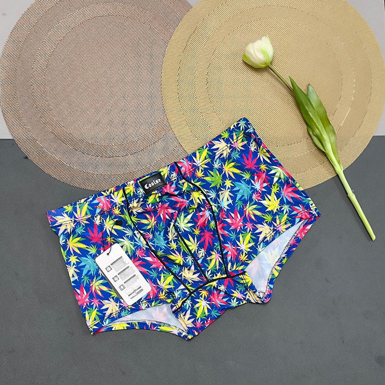 شورت کولسی پادار طرح برگ