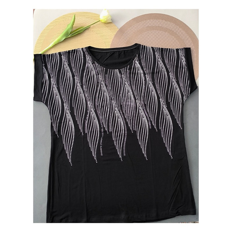 تیشرت ویسکوزنگینی مشکی