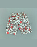 خرید تیشرت و شلوارک پنبه راحتی بچگونه طرح باکسی سایزبندی 35 تا 60 مناسب برای 1 الی 8 سالگی