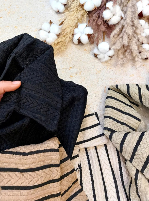 شومیز راه راه مراکشی سایز طرحدار