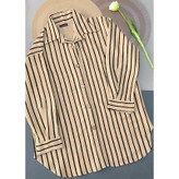 شومیز راه راه مراکشی سایز کرم