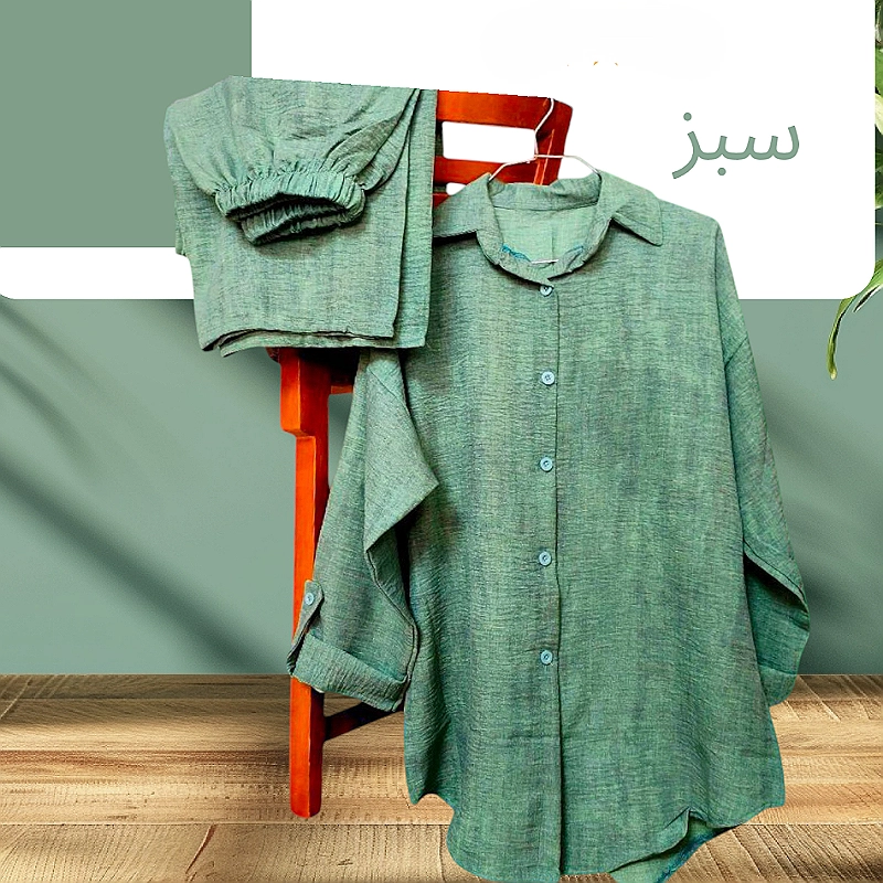 ‌ شومیز شلوار تابستانی