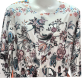 شومیز ساحلی جنس بو گاتی قد135 فری مناسب سایز 38 تا 46 مناسب استفاده روزانه خن راحت و سبک