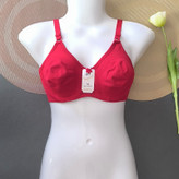 سوتین لعیا سایز 70 تا 85 جنس نخی پرسی قرمز