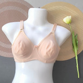 سوتین لعیا سایز 70 تا 85 جنس نخی پرسی کرم