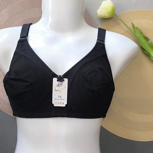 سوتین نخی بدون فنر لعیا مشکی