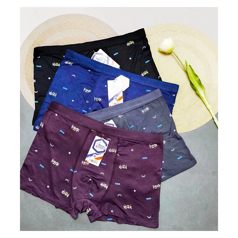 شورت پادار مردانه گیاهی سایز فری 4 رنگ