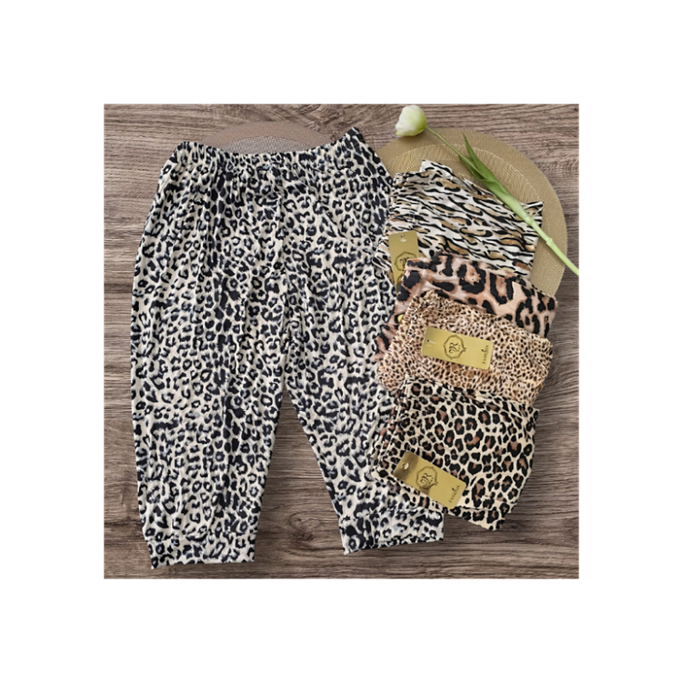 شلوارک گیاهی با طرح متنوع