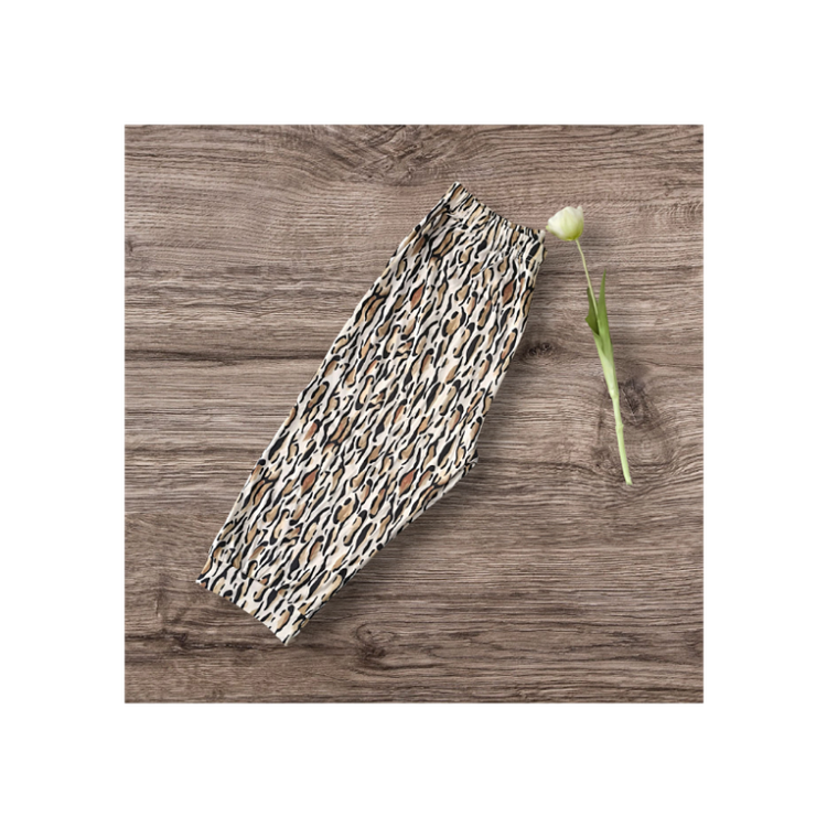 شلوارک پلنگی گیاهی با کشسانی عالی