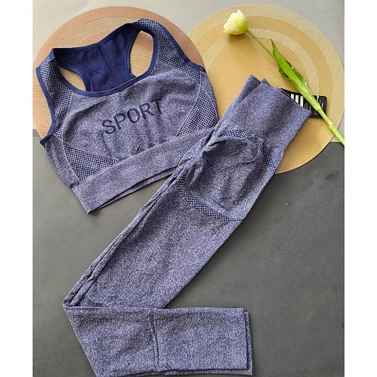 ست نیم تنه شلوآر سیملس سورمه ای