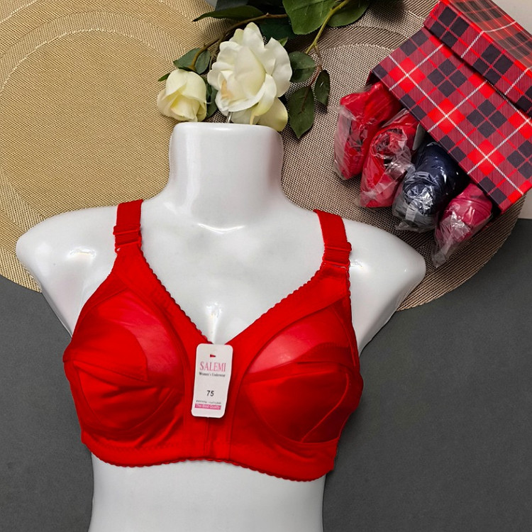 سوتین پرلون بدون فنرقرمز