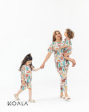 خرید تیشرت و شلوارک راحتی بچگونه جنس پنبه طرح حیوانات جنگل مناسب 1.5 تا 8 سالگی، 35 تا 60