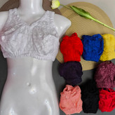 نیم تنه هندی جنس گیپور سفید