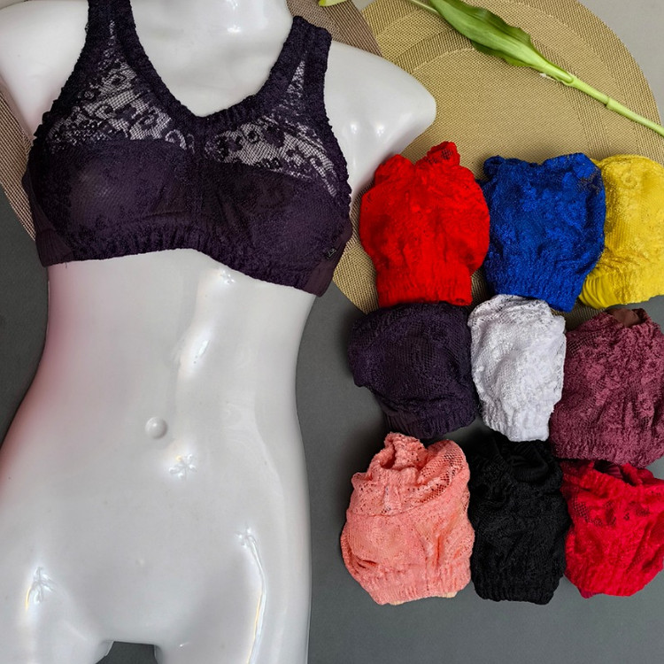 نیم تنه هندی جنس گیپور بنفش