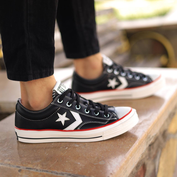 کتونی کامورس مشکی سفید