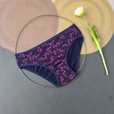 شورت میسپل ایکس لارج سورمه ای شکوفه بنفش