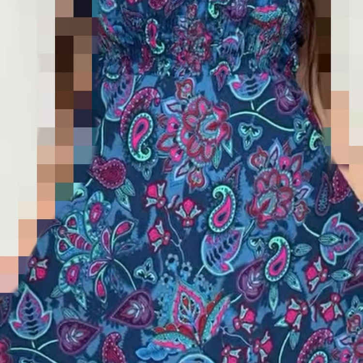 ساحلی بندی سایز فری کش دوزی تن خور فوق العاده زیبا