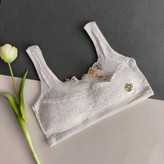 نیم تنه نخی کبریتی طوسی