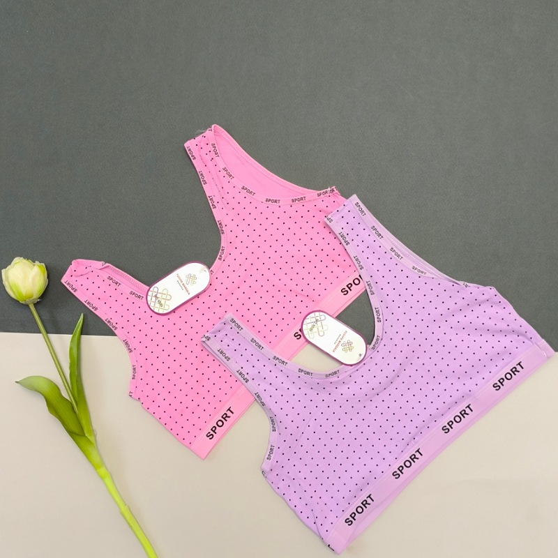 نیم تنه نخی خالدار